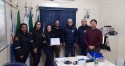 Hoje recebemos a visita institucional da Visat Rio Grande; Que  Vigilncia em Sade do Trabalhador, um componente do Sistema nico de Sade que visa proteger a sade dos trabalhadores, prevenir acidentes e doenas relacionadas ao trabalho e reduzir risco