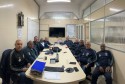 34 Reunio ordinria de diretoria e assessoria jurdica de 2025. Pauta do dia: Processo de reintegrao de dirigente sindical, solicitao de Mediao no MTE com as empresas Saam, Ambipar, Alb e Fire Ports, processos em curso, negociaes coletivas e ass