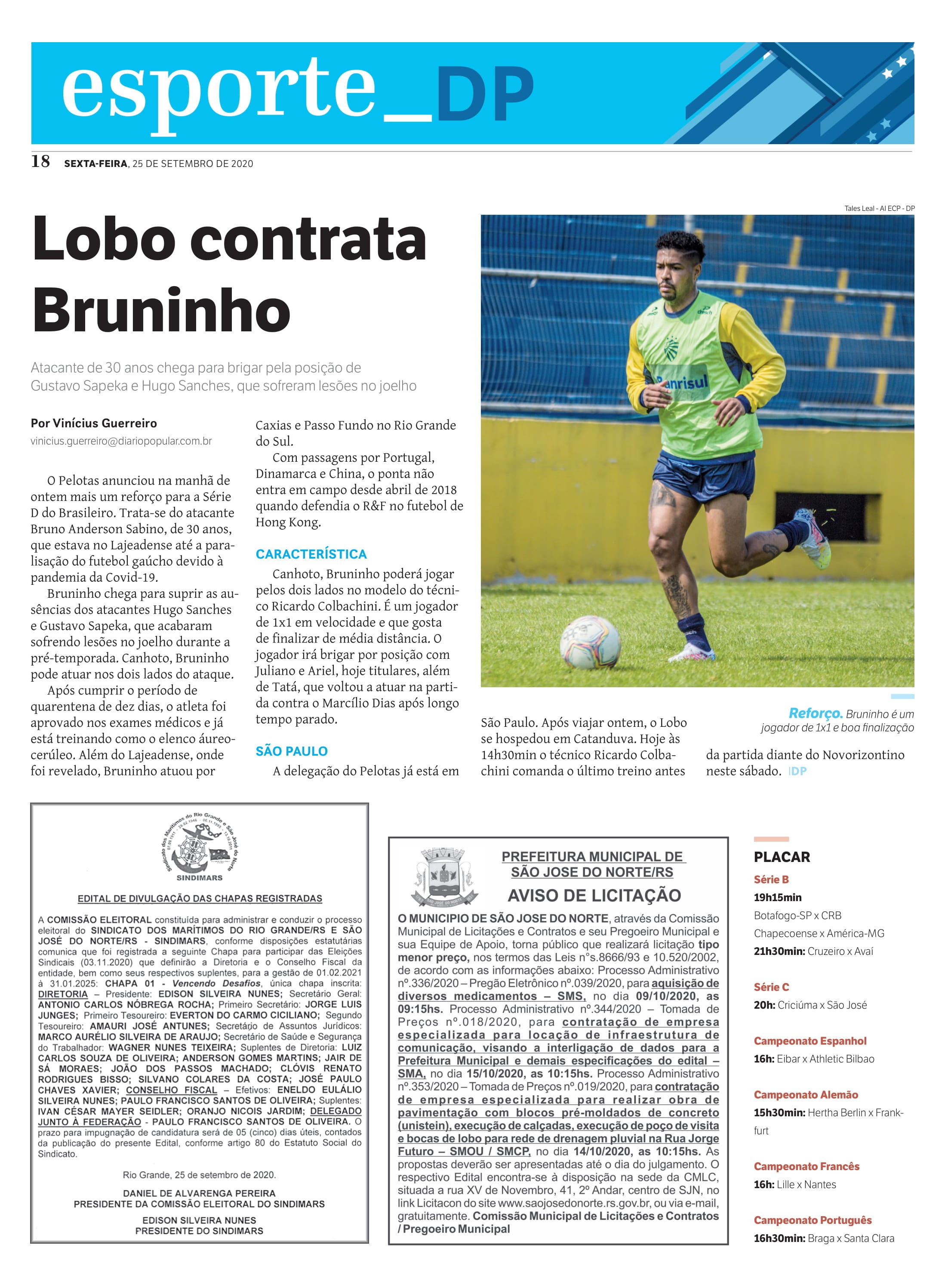 Edital de Divulgação das Chapas Registradas