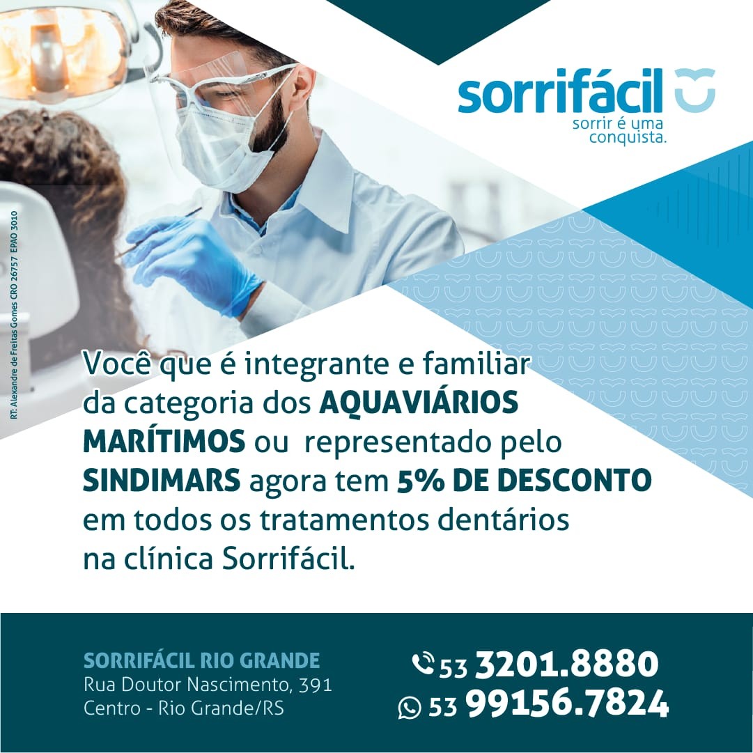 Convênio do Sindimars com a Clínica Sorrifácil