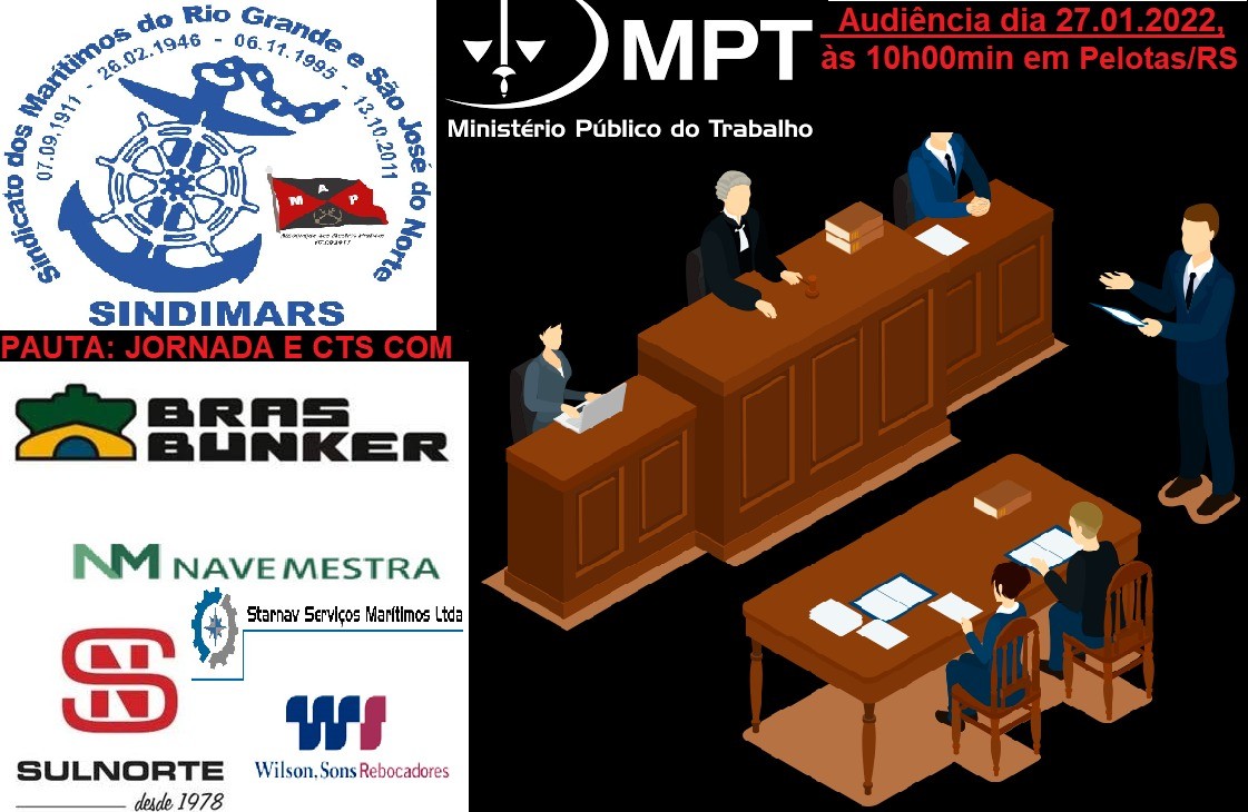 Audiência no MPT sobre jornada e CTS
