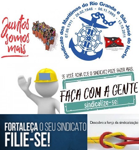Sindicalize-se! Juntos somos mais fortes!