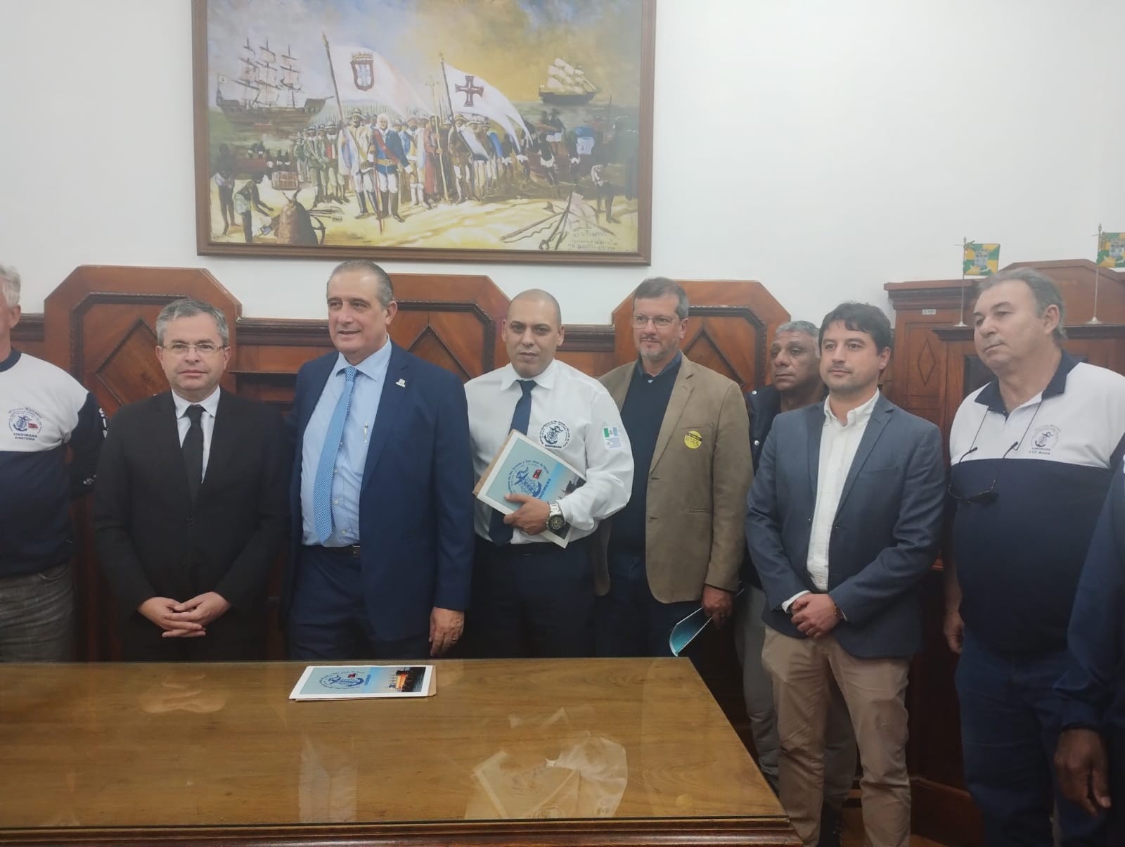 Protocolado documento, junto ao presidente da Transpetro, senhor Sérgio Bacci, solicitando providências em relação as irregularidades na empresa terceirizada Navemestra