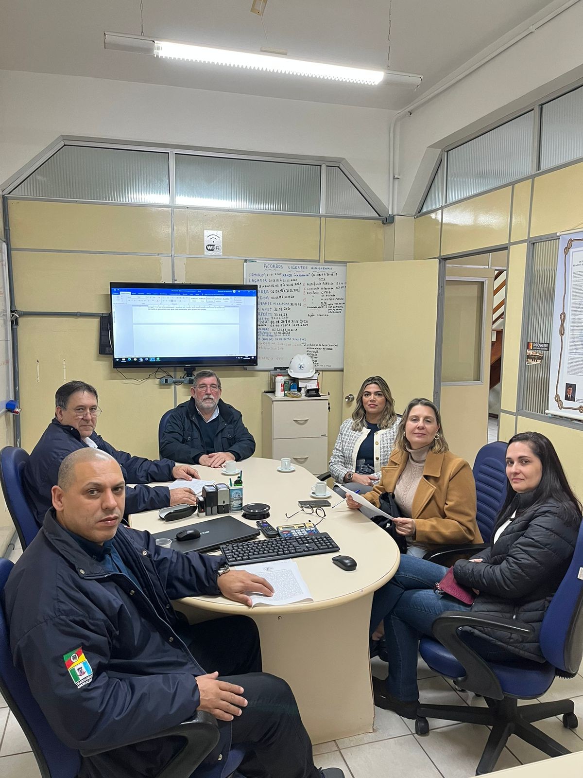 Realizada a primeira reunião presencial com a Saam Towage Brasil S/A.