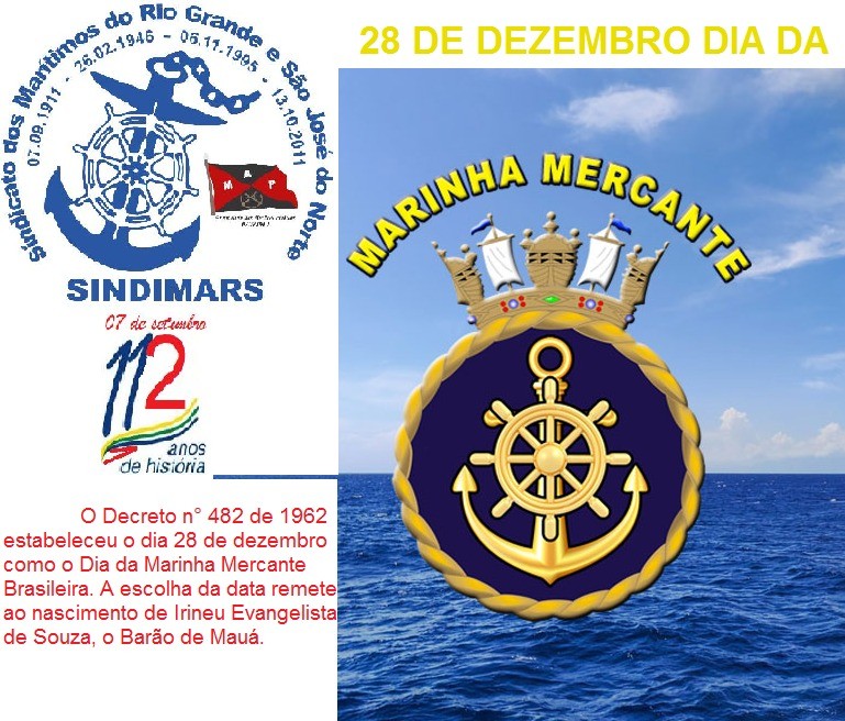 28 de Dezembro, dia da Marinha Mercante
