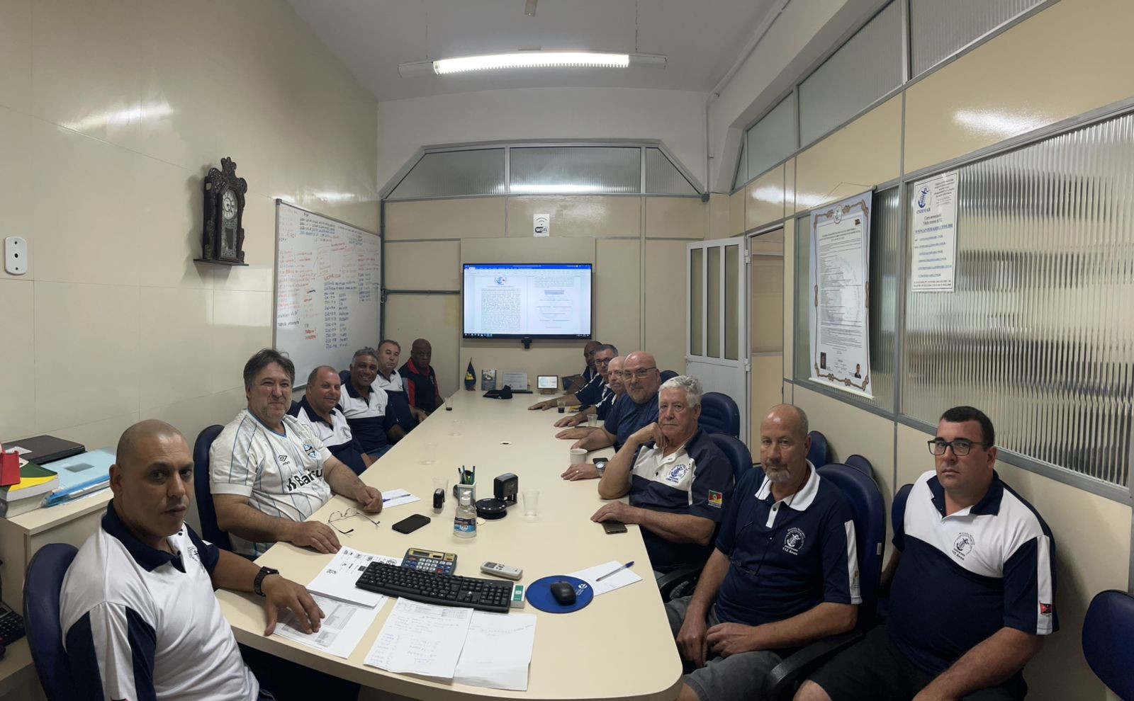 Reunião ordinária de diretoria.