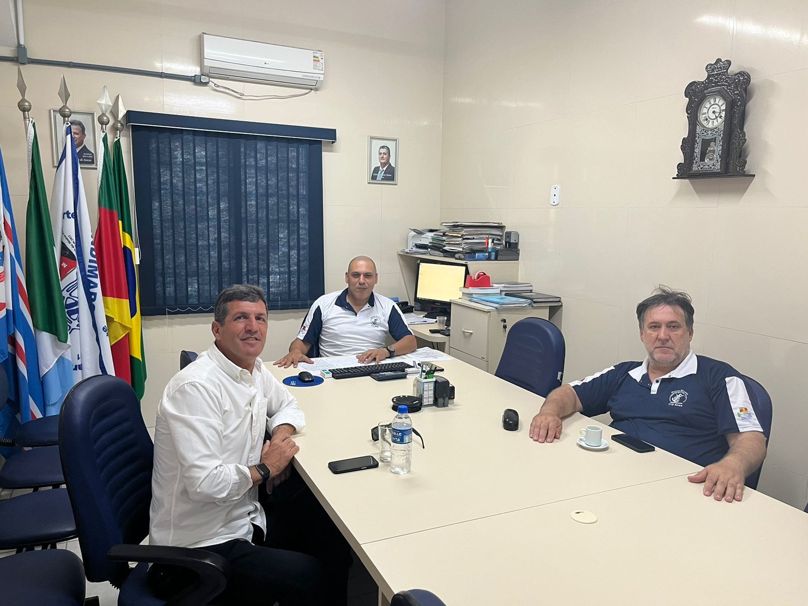 Primeira reunião com a empresa Nova Offshore. Esteve presente o senhor Antonio De Carvalho Junior, à próxima reunião restou agendada para o dia 25/01/2024, às 14:00h na sede do Sindimars.