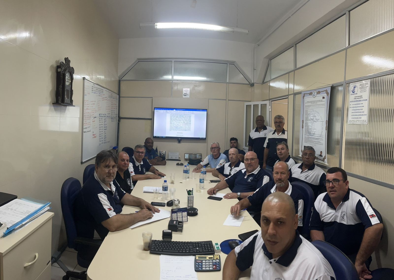 Reunião ordinária de diretoria.