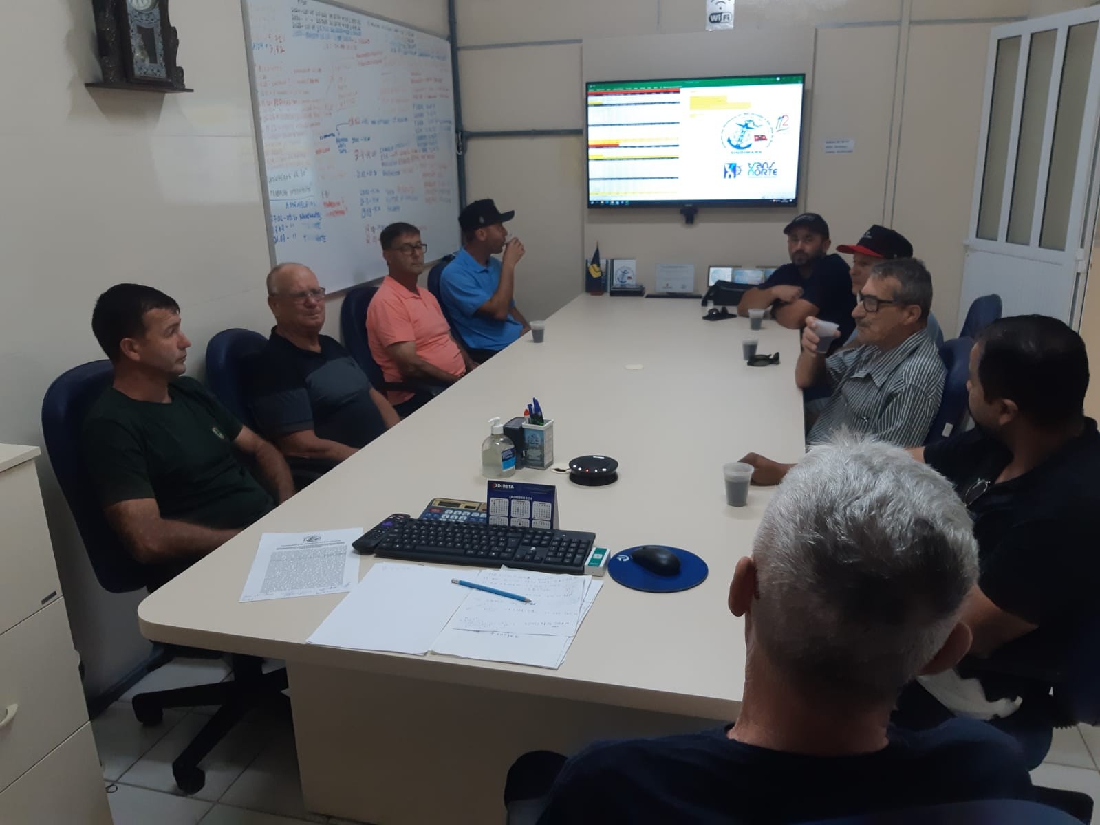 Segundo dia de Assembleia com os colaboradores Aquaviários Marítimos da empresa Transnorte - Transporte Aquaviário, restando aprovado a renovação do ACT para o período de 01/02/2024 à 31/01/2025, com reajuste linear na tabela salarial no percentual de 5,8