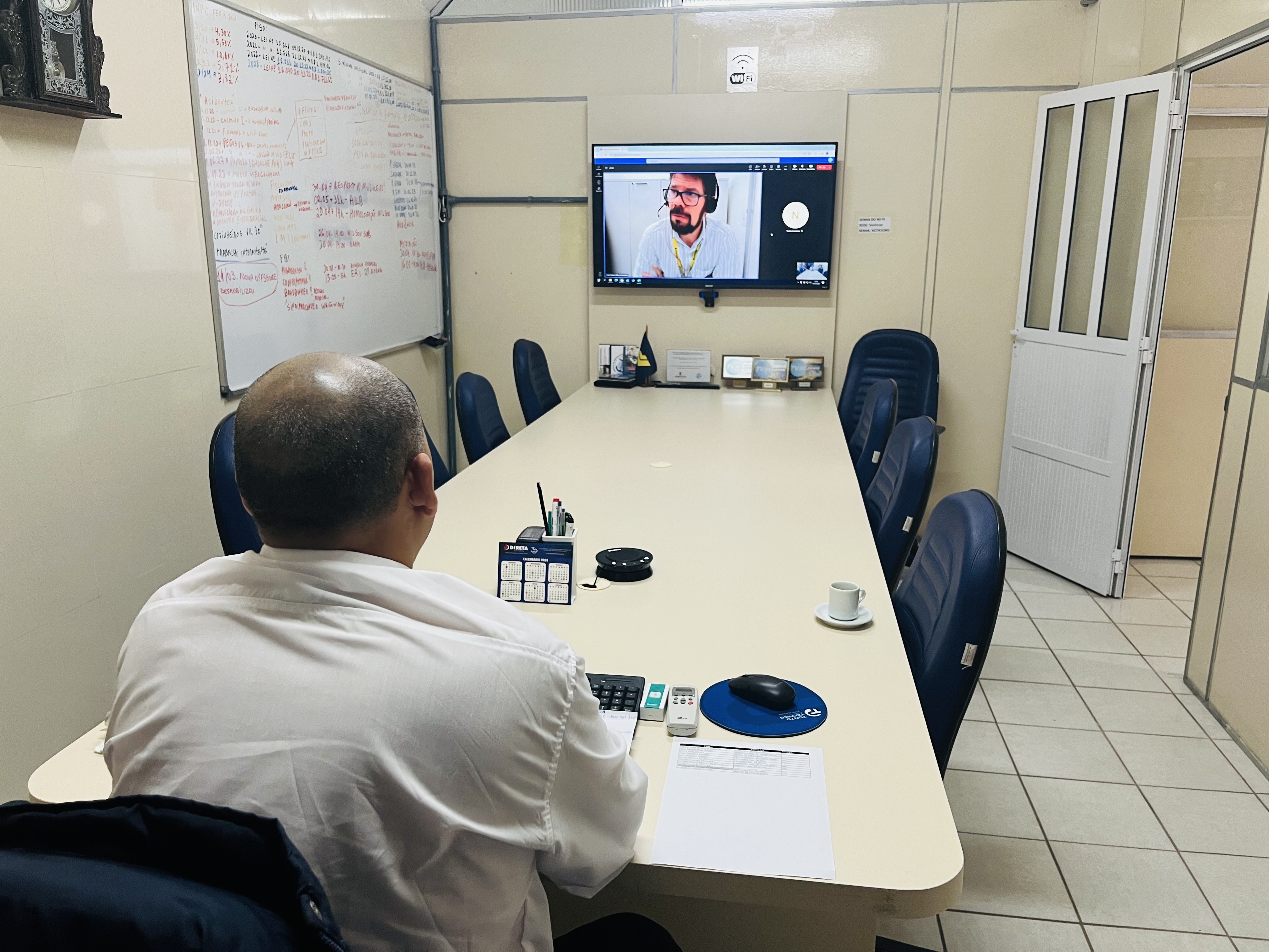 3ª Reunião do dia (anteriores atendimento aos colaboradores da Navemestra e Mediação com a ALB) mais uma rodada de negociação coletiva 2024/2025 com a empresa Ambipar, restando infelizmente frustradas e encerradas às negociações coletivas, em virtude da e