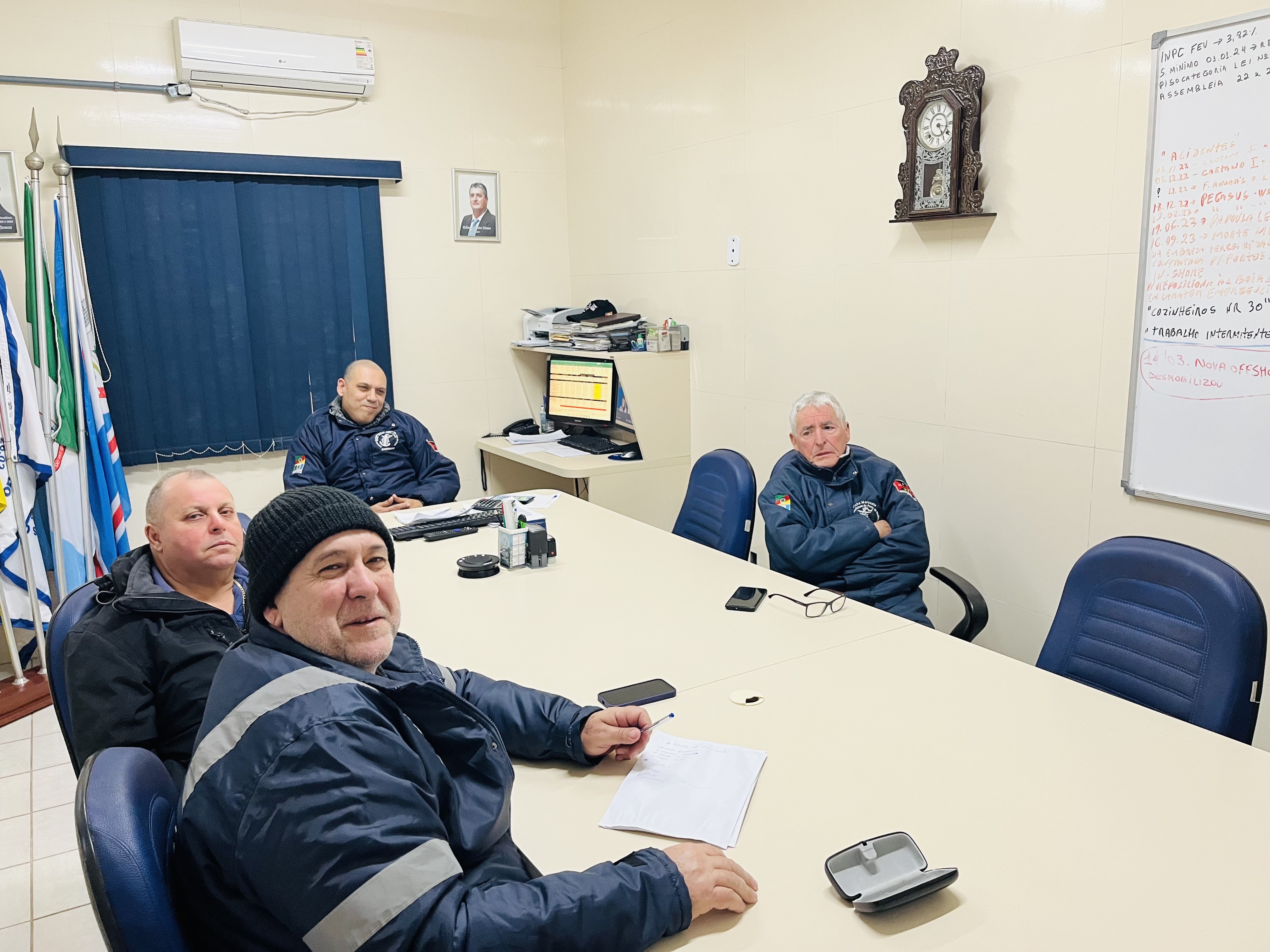 Negociação coletiva com a Wilson Sons, encerrada, em virtude de frustradas as negociações ou seja a empresa bateu o pé no INPC e nada mais...