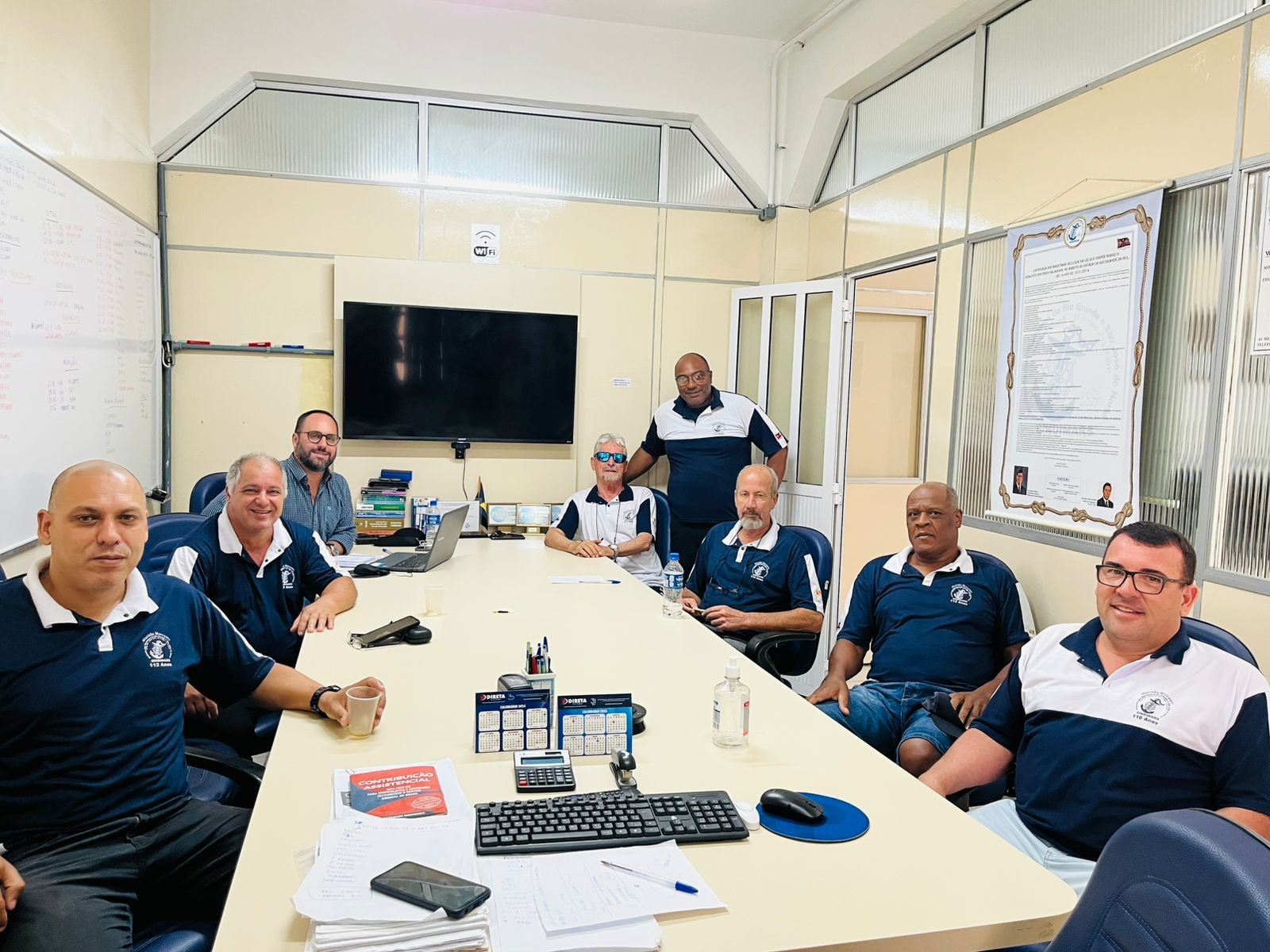 3ª Reunião ordinária de diretoria e assessoria jurídica. Pauta: Apreciação do resultado da assembleia da Laçador, cerimonia de posse, atualização Perene, Centrais Sindicais, Saam, Sulnorte, Navemestra, processos em curso, Mediações, convocação de represen