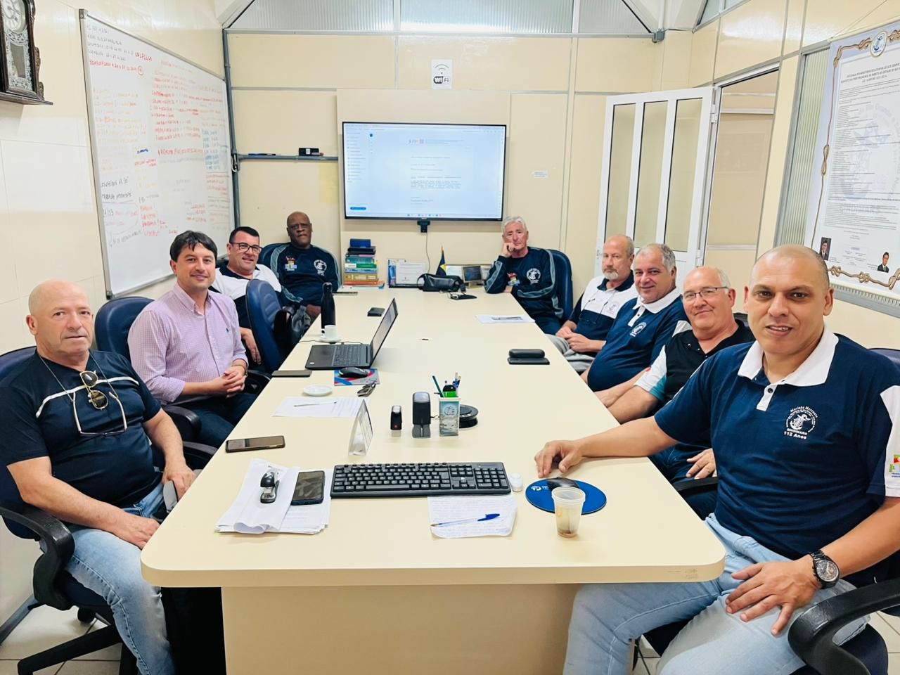 39º Reunião ordinária de diretoria e assessoria jurídica. Pauta: Assembleia de Eleição por aclamação (11/11/2024), ACT 2024 da Sulnorte, Svitzer, Wilson Sons, Assembleia de Pauta de Reivindicações 2024/2025 (20 e 27 do 11/2024), respostas ao TRT 4 (Mediaç