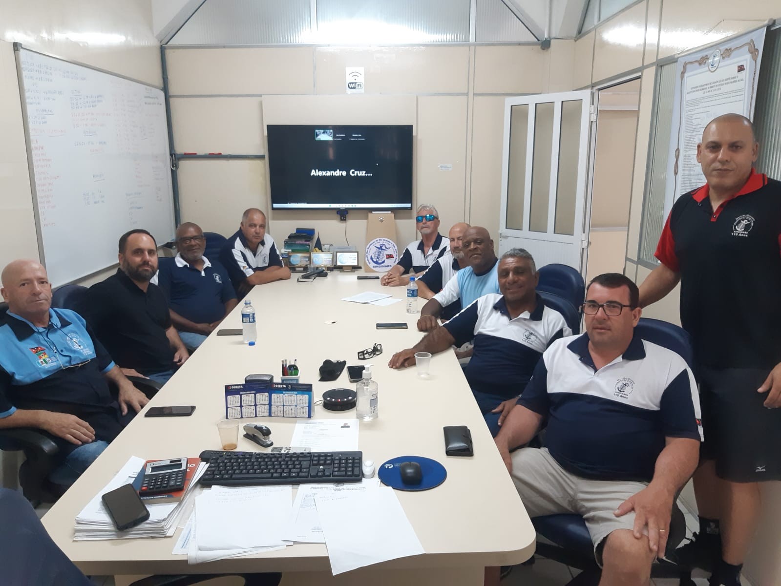 5ª Reunião ordinária de diretoria e assessoria jurídica de 2025. Pauta: Negociações coletivas, Mediações e outros...