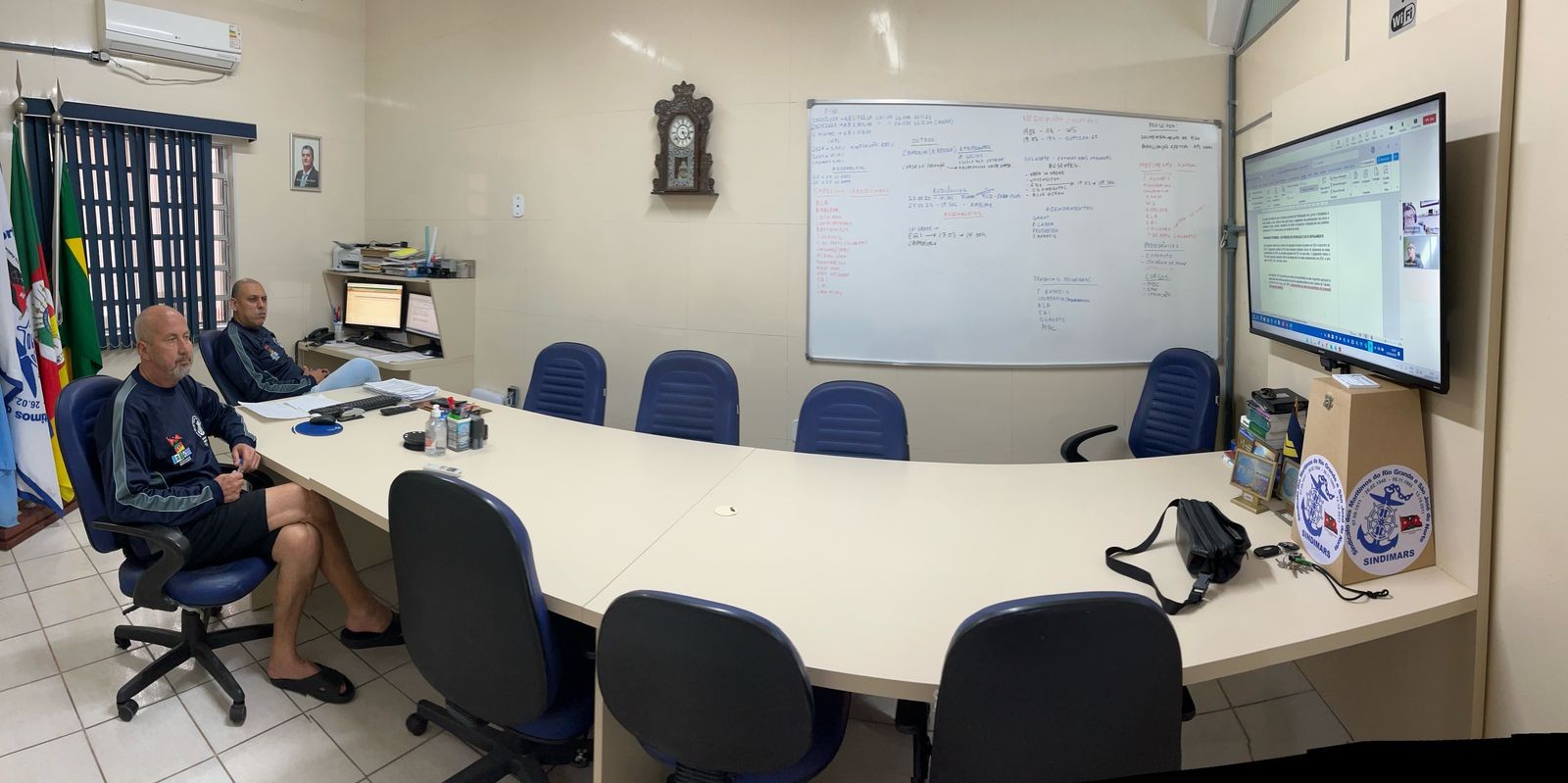 Mais um rodada de ajustes administrativos com os representantes da Saam para homologação do ACT 2024/2025.