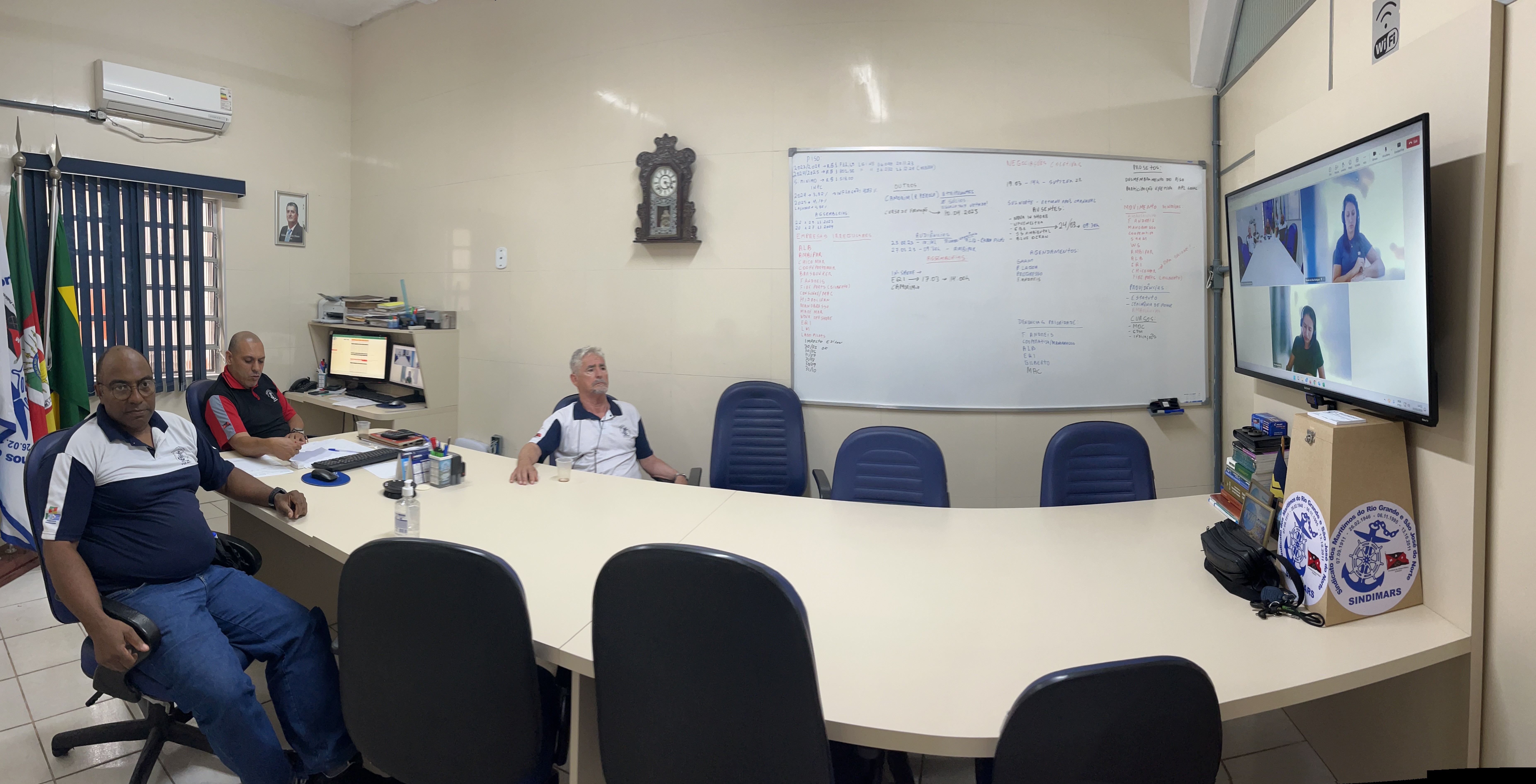 2ª Rodada de negociação coletiva com a empresa Svitzer para o período de 01/02/2025 à 31/01/2026. Restando a próxima roda para o dia 03/04/2025, às 14:00 horas virtualmente.