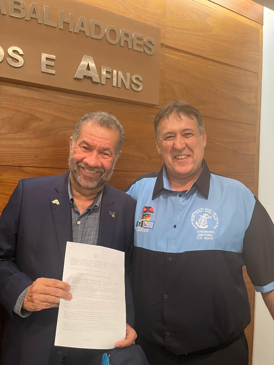 Reunião com o Ministro da Previdência Carlos Lupi