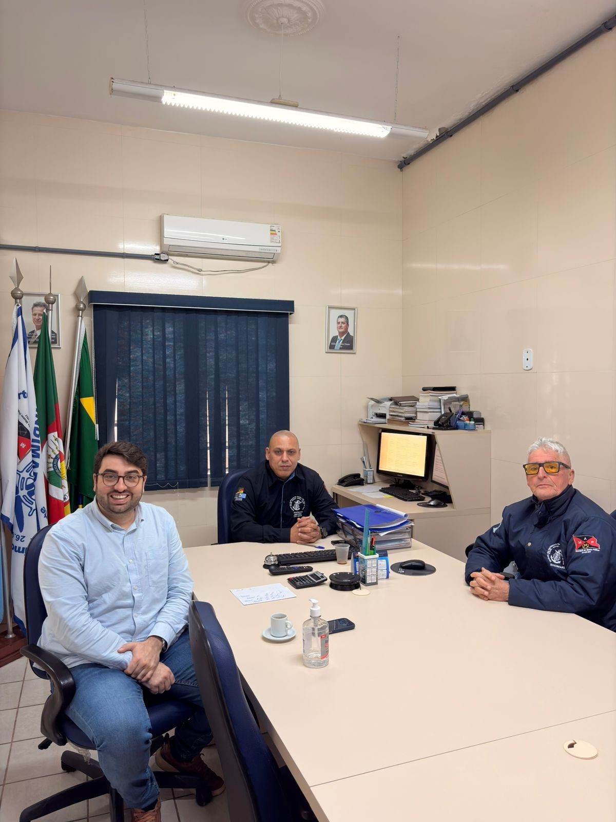 Conversa informal com o gerente da Wilson Sons Eduardo Costa