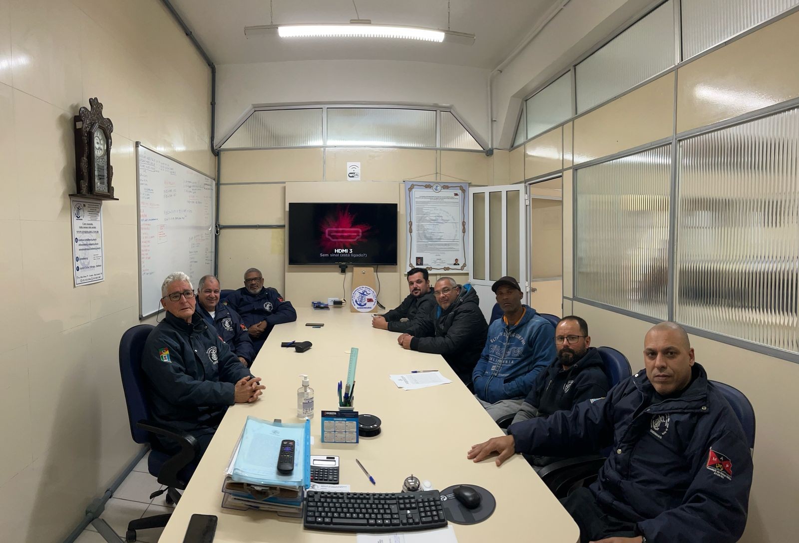 Realizada hoje a segunda assembleia com os trabalhadores Aquaviários Marítimos da empresa EQI, para apreciarem, aprovarem ou não a contraproposta da empresa para celebração do ACT originário para o período de 01/02/2025 à 31/01/2027 (com implementação a p