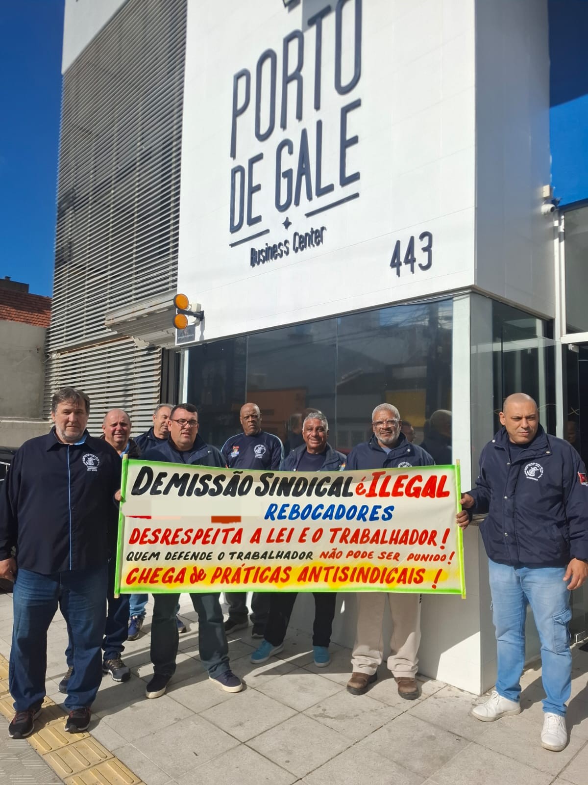 Manifestações e protesto em desfavor da Wilson Sons
