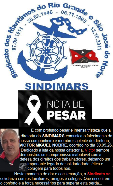 NOTA DE PESAR