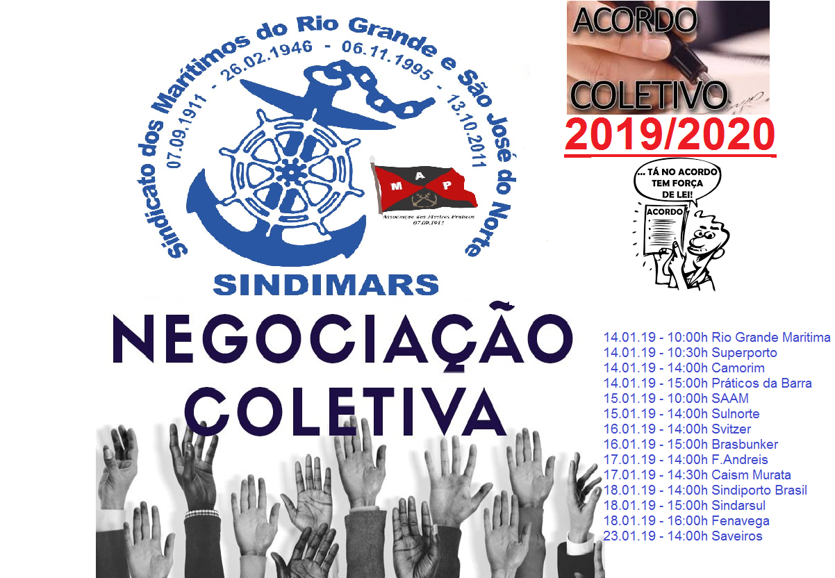 1ª Rodada de negociação coletiva 2019/2020