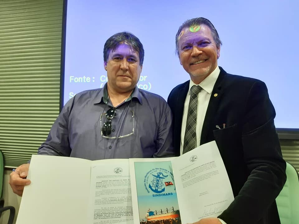 Ofício contra a redução do CTS protocolado pelo Deputado Federal Afonso Hamm